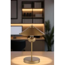 Opviq Stona lampa Gale, Zlatne boje