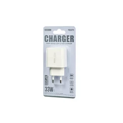 Kućni punjač REMAX Kiddy RP-U122 33W A+C Fast Charger beli