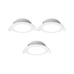 Aigostar- SET 3xLED kupatilsko ugradno svetlo 4,8W/230V 4000K IP65 belo