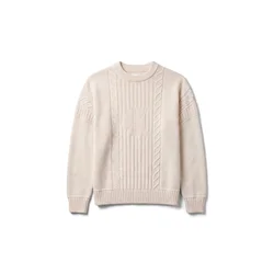 Calvin Klein Jeans Pulover off-bela