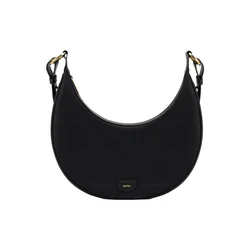 JW PEI Torba za čez ramo JW PEI Sac Bandouliere Carly Medium Black Gold črna