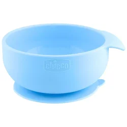 Chicco Vakumski silikonski tanjir 6m+ plavi