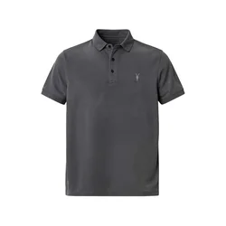 AllSaints Majica REFORM temno siva