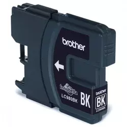LC980BK - Brother Cartridge, Black, 300 pages
