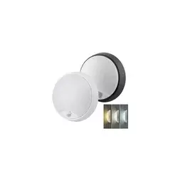 Solight WO780-2 - LED spoljašnje svetlo sa senzorom 20 W/230 V IP65, prečnik 22 cm