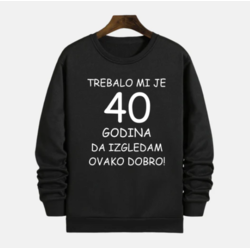 MAFIMI Duks Trebalo mi je 40 godina da izgledam ovako dobro!, Crni