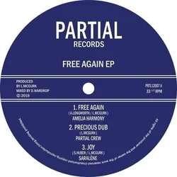 Amelia Harmony & Jah Marnyah & Saralene & Partial Crew - Free Again EP (LP)