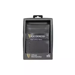 Guiness Novčanik muški kožni JBGNW08 sa RFID zaštitom 120x90x20 crna ( 16NMBG08B )