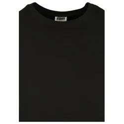 Eco-friendly fitted stretch T-shirt in black