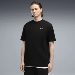 PUMA Essentials Elevated Relaxed Tee Men, Men, Black, L