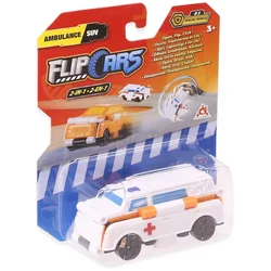 FLIP CARS Automobilčić 2u1 Ambulance & SUV