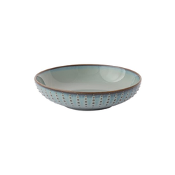 Soup plate, porcelain, 20cm, Drops Celadon - Nuova R2S