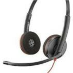 Poly Blackwire C3220 Stereo USB-C Stereo Headset +Carry Case, 80S07AA