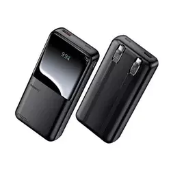 Remax rpp-680 20w+qc 22.5w power bank with 2 fast ch. cables 20000mah Usb powerbank ( 25315 )