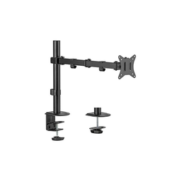 Gembird Namizni nosilec za monitorje MA-D1-01, nagibni, do 32" in 9 kg, črn