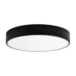 Plafonsko svetlo sa senzorom CLEO 4xE27/24W/230V O 50 cm crno