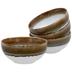 Creatable Set Posod Cascade Brown, 4-Delni