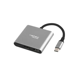 NATEC NMP-1607 FOWLER MINI, USB-C Multiport Adapter