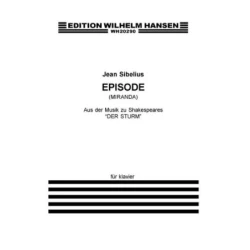 SIBELIUS:EPISODE (MIRANDA) FUR KLAVIER