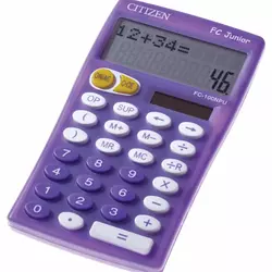 CITIZEN školski kalkulator FC-100PU Junior, 10 cifara, window box