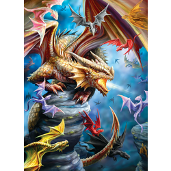 Eurographics - Puzzle Anne Stokes: Dragon Clan - 1 000 kosov