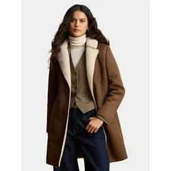 LAUREN RALPH LAUREN Umetni kožuh 297P04121003 Rjava Regular Fit