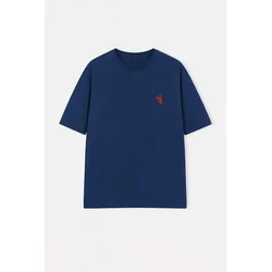 Trendyol Muška majica Tmnss22Ts0318, Teget
