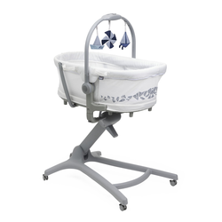 CHICCO Posteljica/stol/stol Chicco Baby Hug Pro - Bela Krem