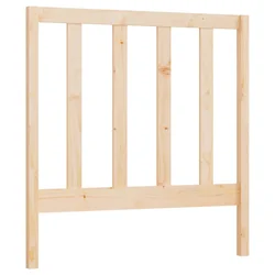 Vidaxl Posteljno vzglavje 81x4x100 cm trdna borovina