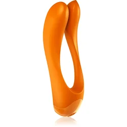 Naprstni vibrator Candy Cane, oranžen
