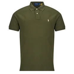 Polo Ralph Lauren POLO AJUSTE DROIT EN COTON BASIC MESH Kaki