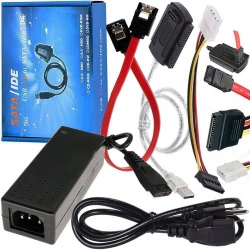 Dexxer Univerzalni USB adapter in napajalnik za SATA diske CD DVD 480Mbps