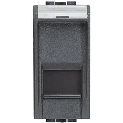 UTIČNICA 1M MREŽNA RJ45 CAT.5E ANTHRACITE