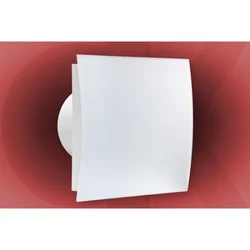 Ventilator mm-p 100/105 sa zaklopcem 06 staklena elipsa /belo mat 8459 ( 17922 )