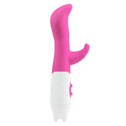Silikonski vibrator G-točke-roza