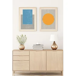Wallity Uramljena slika Huhu1, 35x50 cm , 2 dela