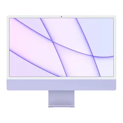 Obnovljen iMac 24, M1, 8GB, 256GB, Klasa A+, Ljubičasti
