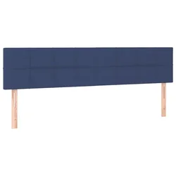 Uzglavlja plava 160x5x78/88 cm od tkanine