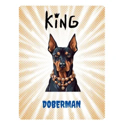 shumee KROŽNIK KRALJEVSKI DOBERMAN - 20x28 cm