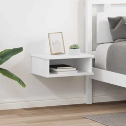 Noćni ormarić 2 pcs Bijelo 40 x 31 x 15 cm Konstruirano drvo