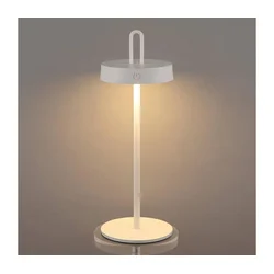 LED prigušiva spoljašnja punjiva dodirna stona lampa SHINE LED/1,5W/3,7V 3000 mAh IP44 bela