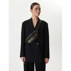 Love Moschino Torbica za okrog pasu  črna