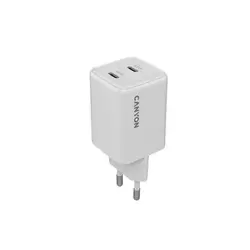 CANYON Punjač CU45AC GaN 45W 2xPD/ bela