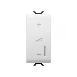 GEWISS Chorus, taster dimer 5-150W LED, 1M, beli