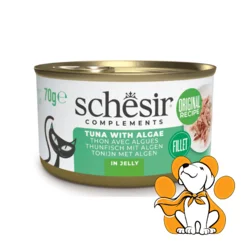 Schesir Cat Tuna With Algae Jelly 70g, Hrana Sa Tunom Obogaćena Algama
