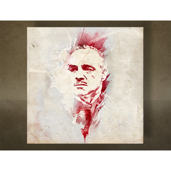 Slike na platnu Godfather Marlon Brando - AQUArt / Tom Loris 006AA1 ()