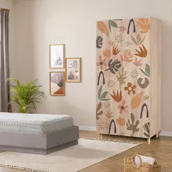 Hanah Home Lidya 2 906 Garderober, Braon