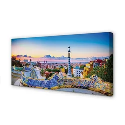 tulup.si Slika na platnu Španija panorama mesta 125x50 cm