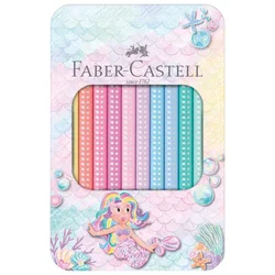 BOJE DRVENE 10 BOJA METALNA KUTIJA SPARKLE JUMBO FABER CASTELL 210910