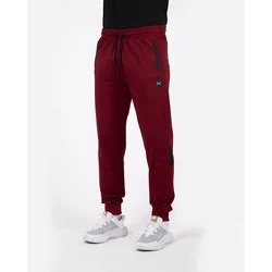 No Copy Muški donji deo trenerke 242, Bordo
